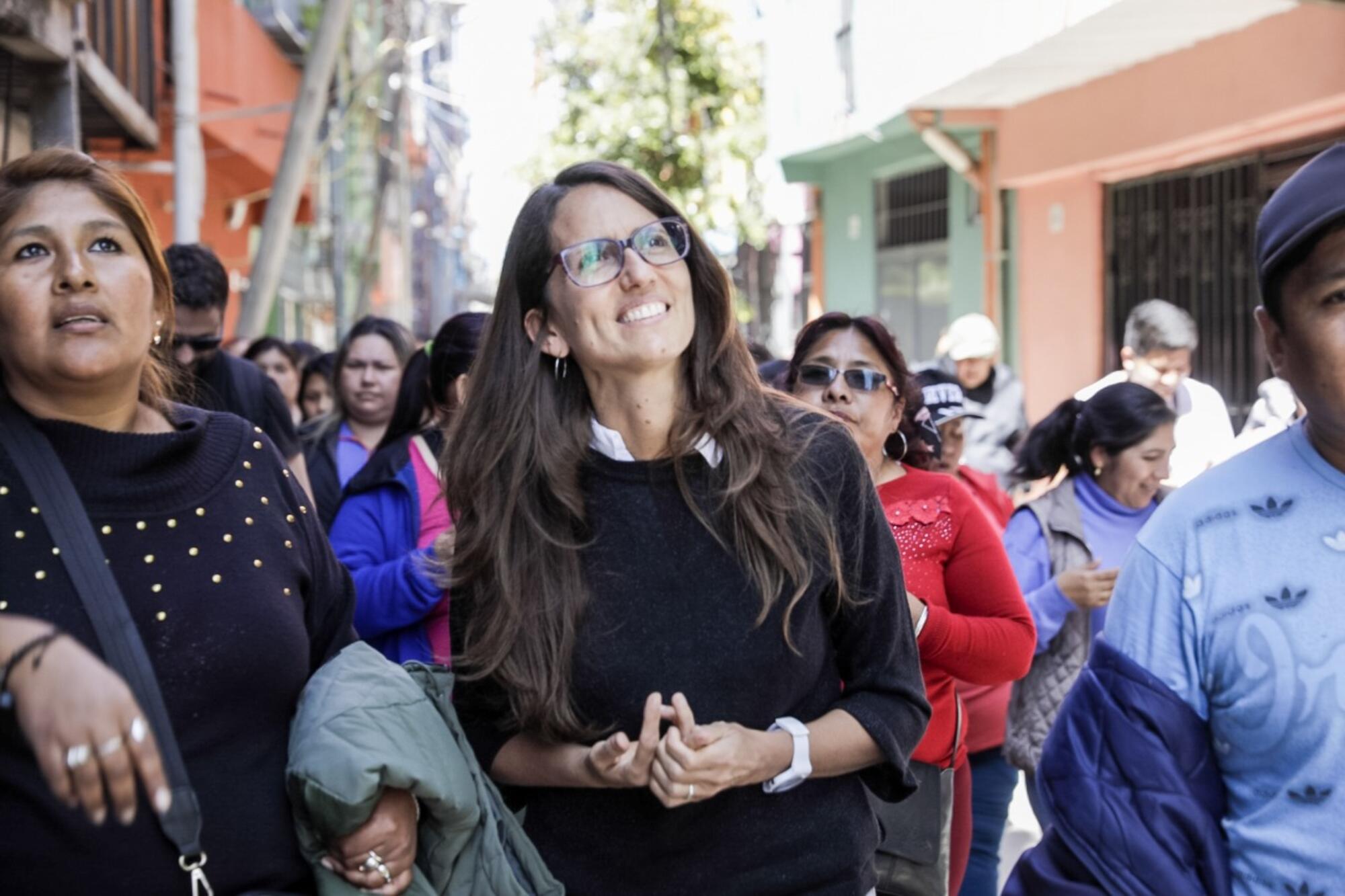 Elisabeth Gómez Alcorta, ex ministra de Mujeres, Género y Diversidad de Argentina durante el último Gobierno de Alberto Fernández.